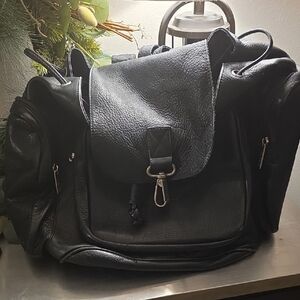 Wilsons Leather Womens Black Backpack